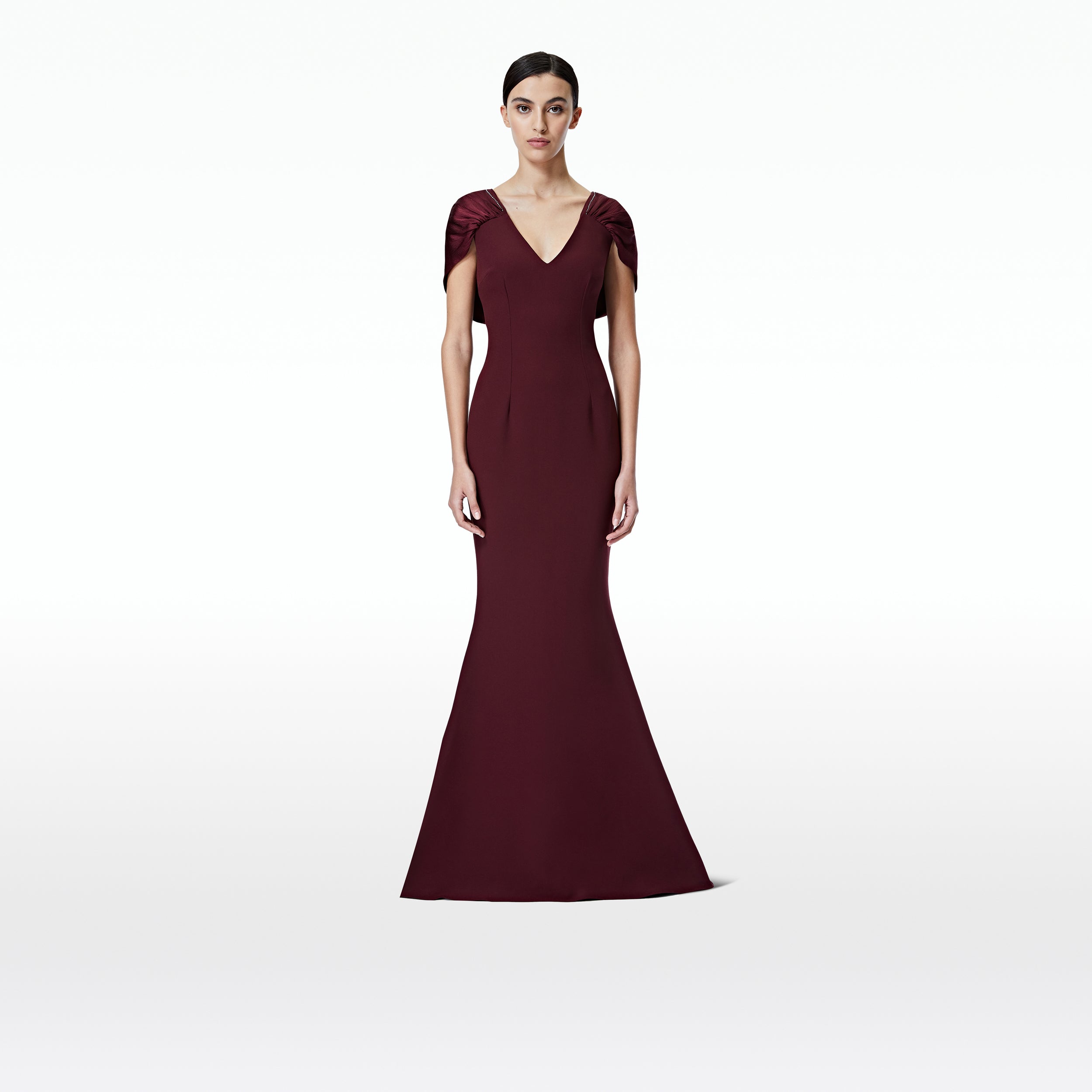 Lola Wine Long Dress