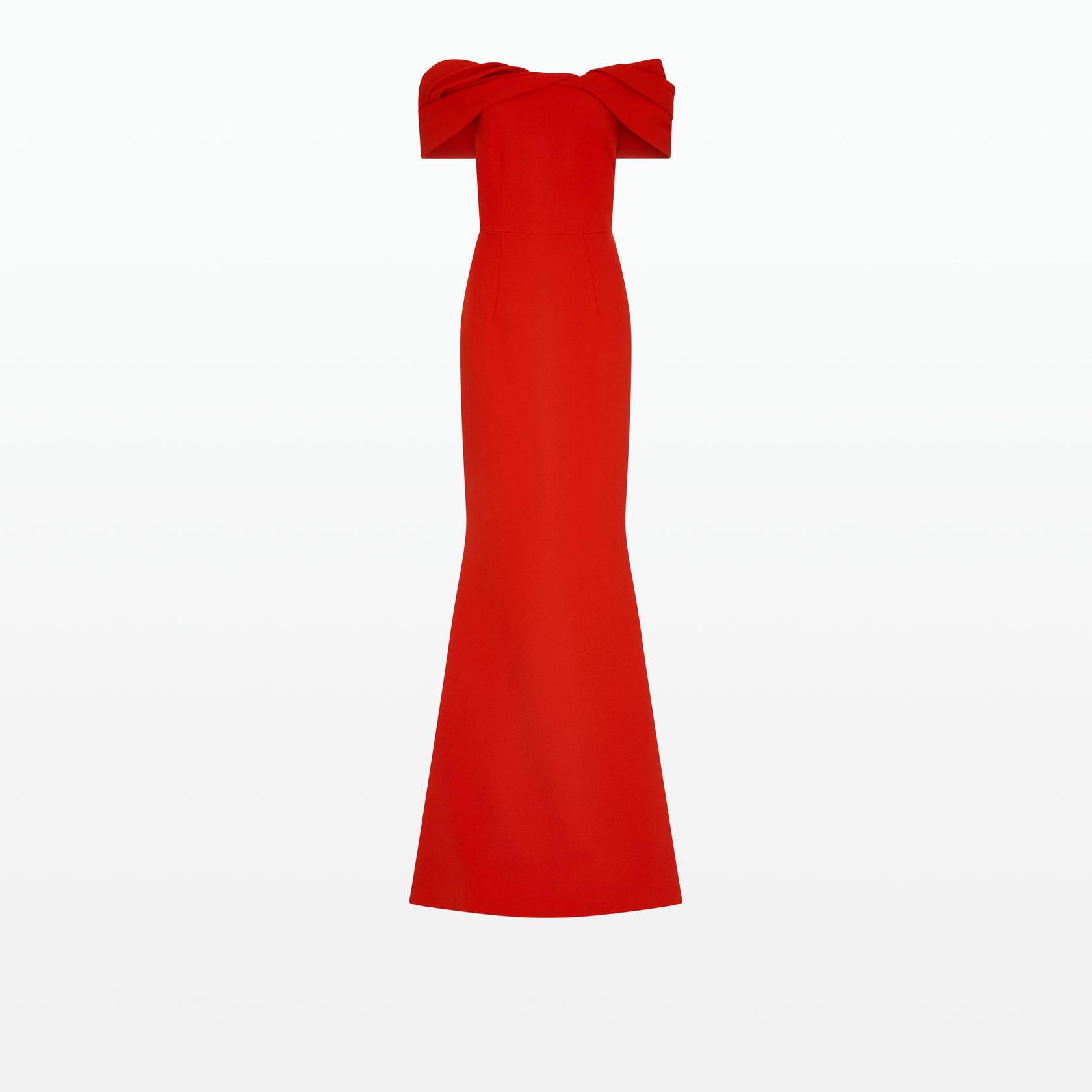 Rossa Dazzling Red Long Dress – Safiyaa London