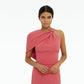 Caprianne Terracotta Midi Dress