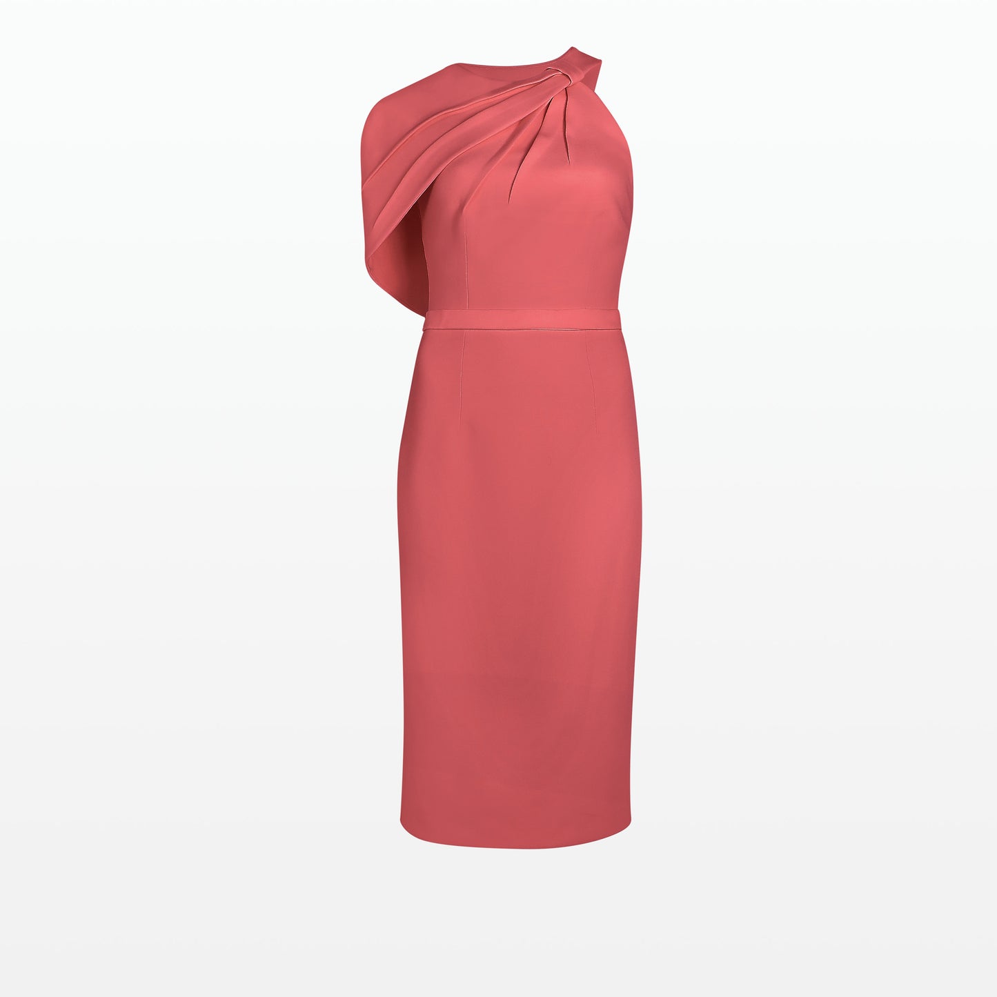 Caprianne Terracotta Midi Dress