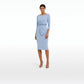 Torquay Soft Sky Midi Dress