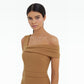 Marni Cognac Midi Dress
