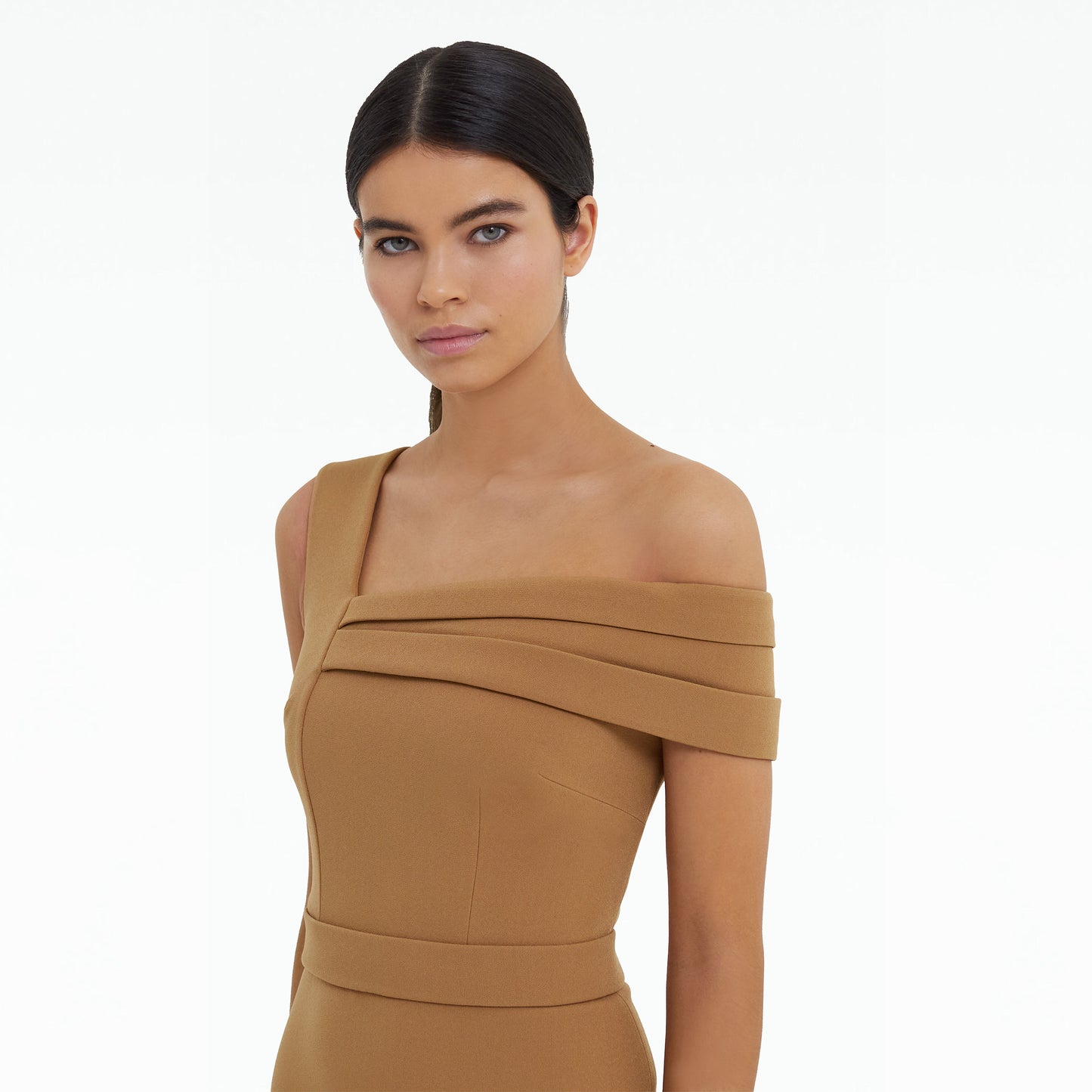 Marni Cognac Midi Dress