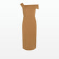 Marni Cognac Midi Dress