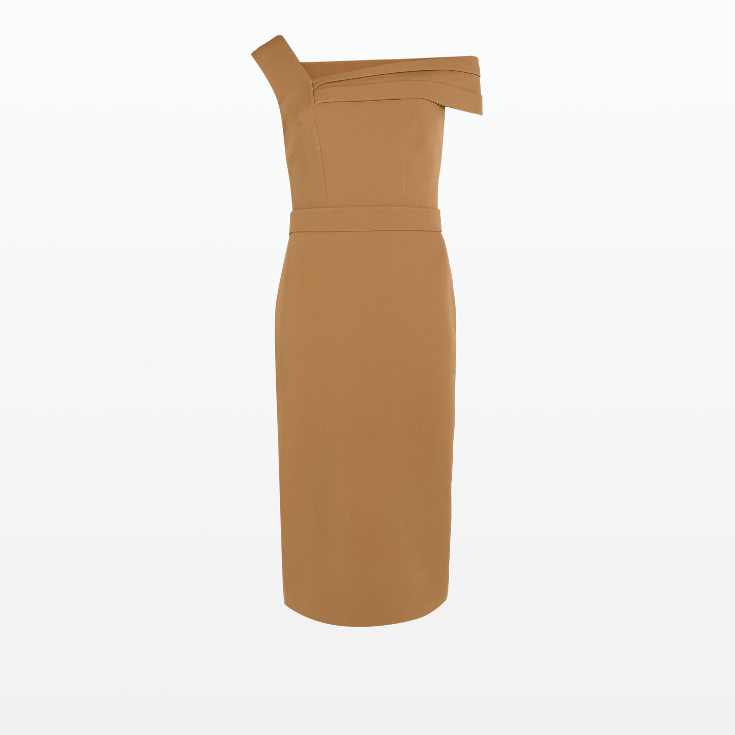 Marni Cognac Midi Dress