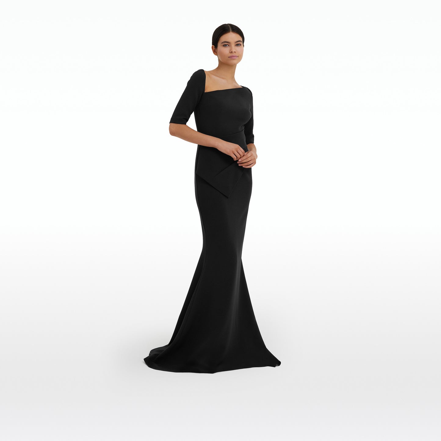 Haven Black Long Dress
