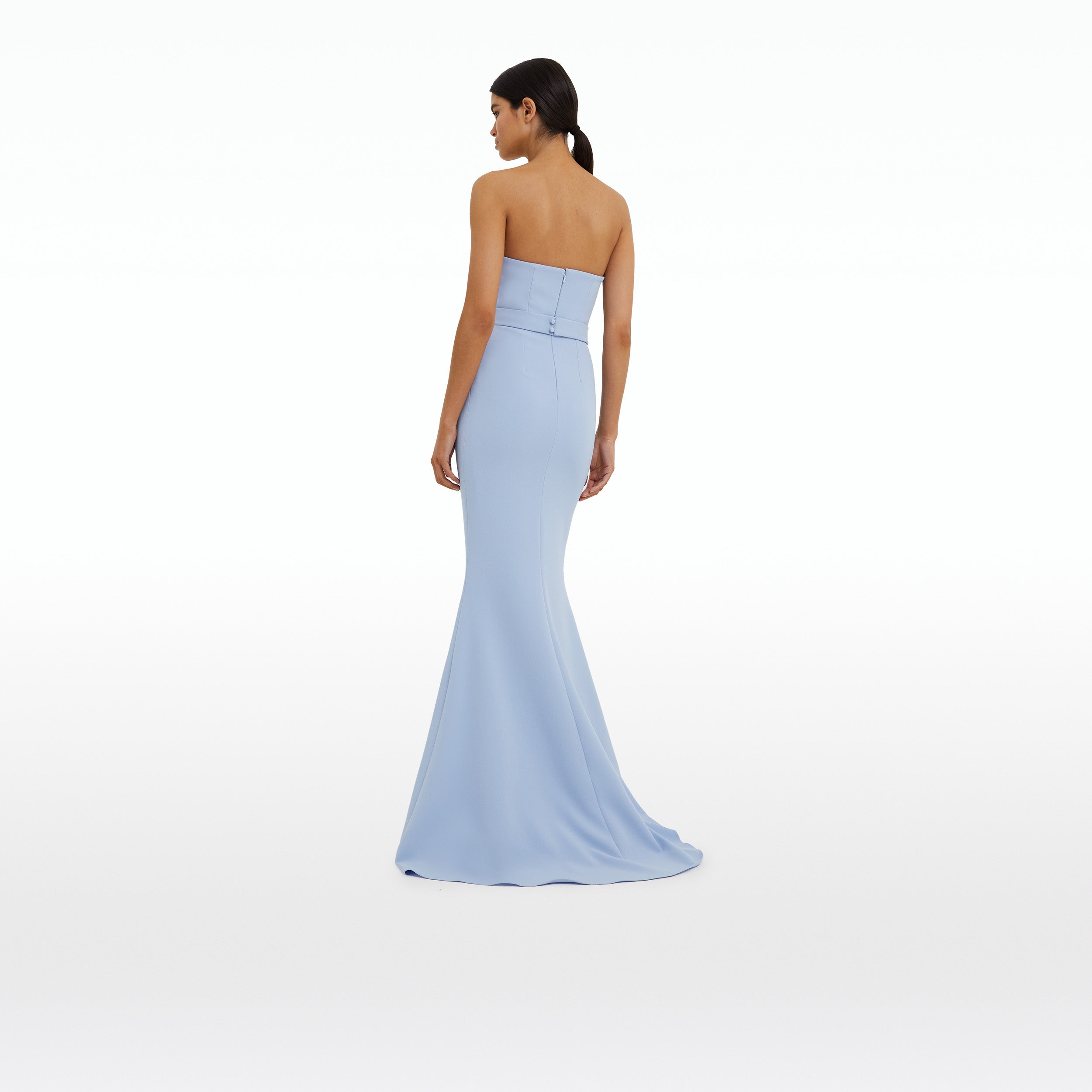 Natalia Soft Sky Long Dress