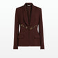 Shannon Pecan Brown Jacket