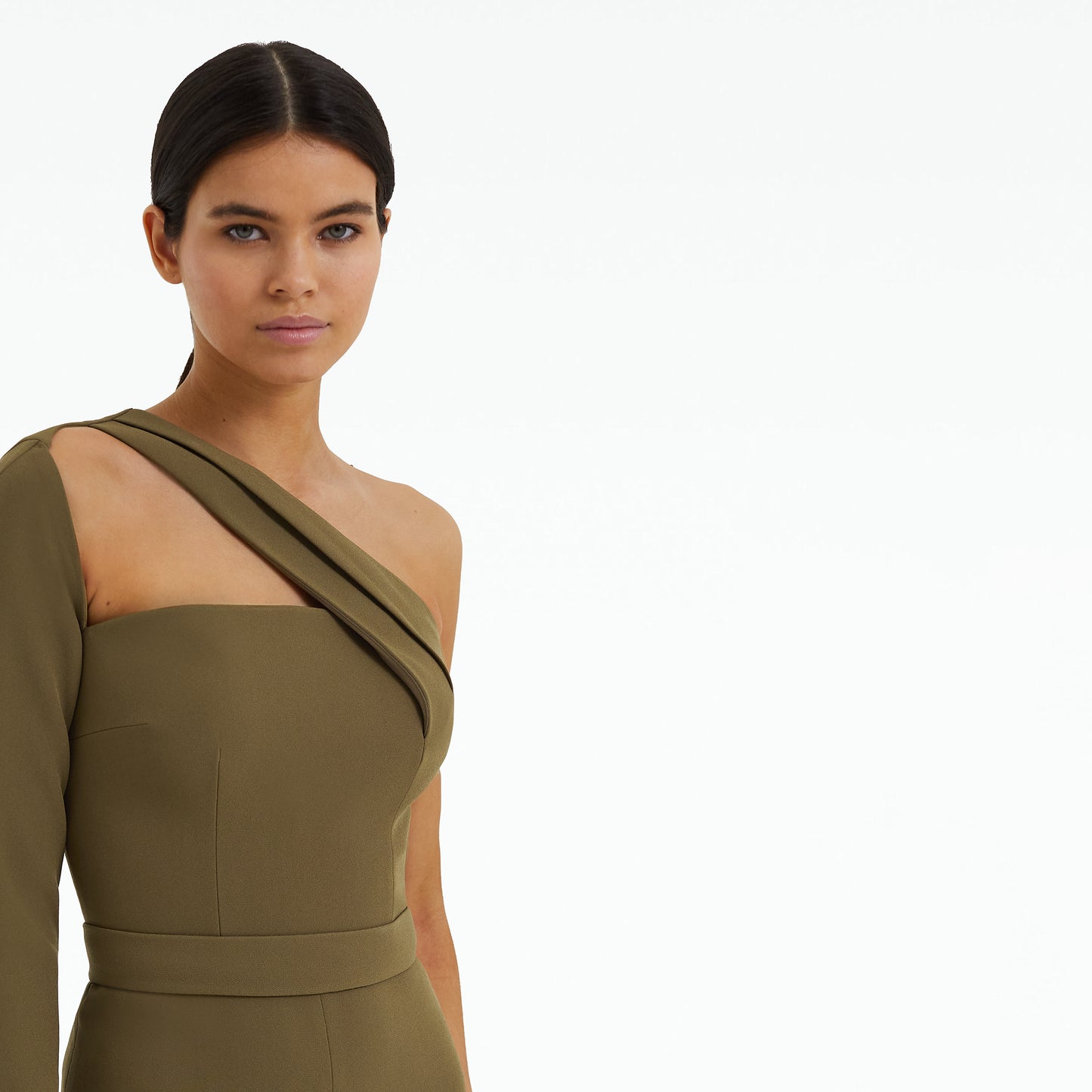 Verity Khaki Jumpsuit