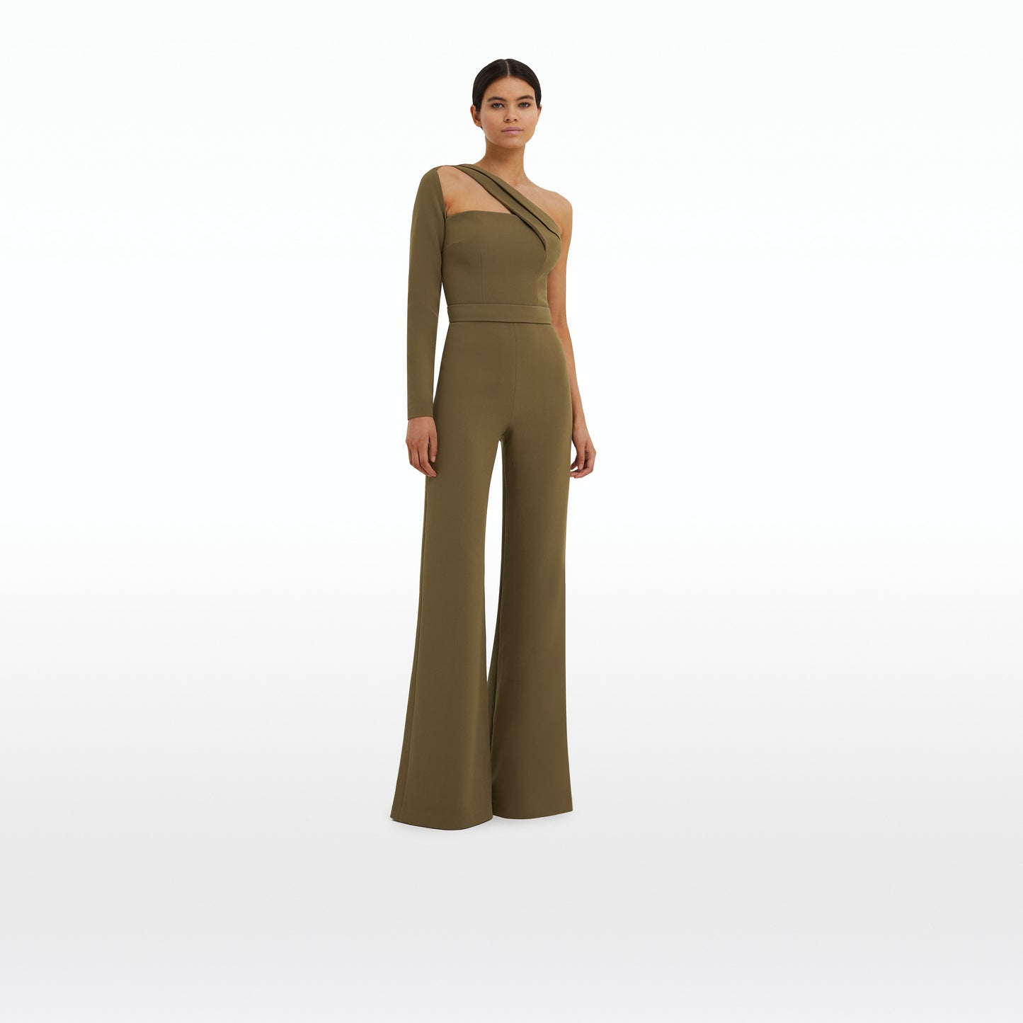 Verity Khaki Jumpsuit