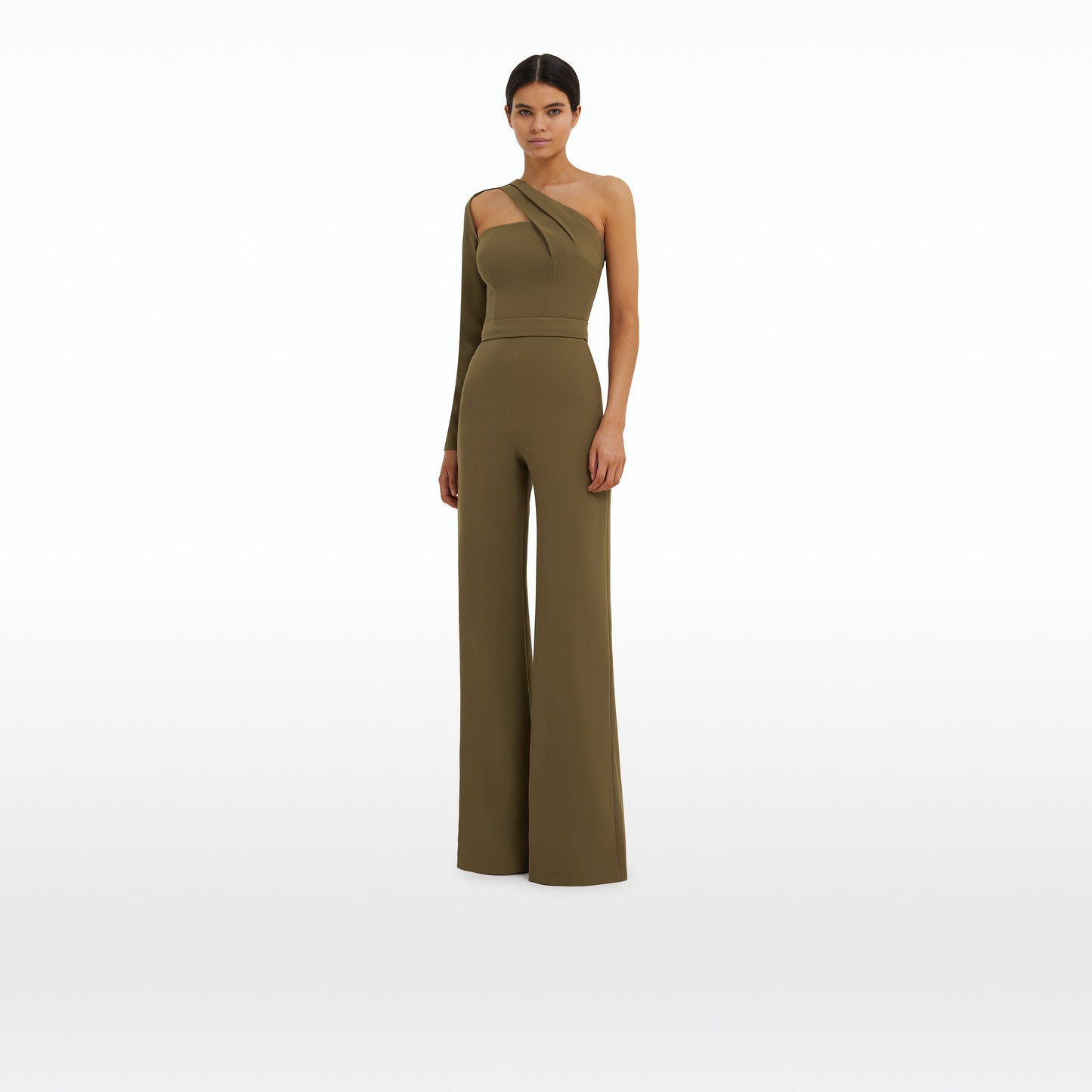 Verity Khaki Jumpsuit