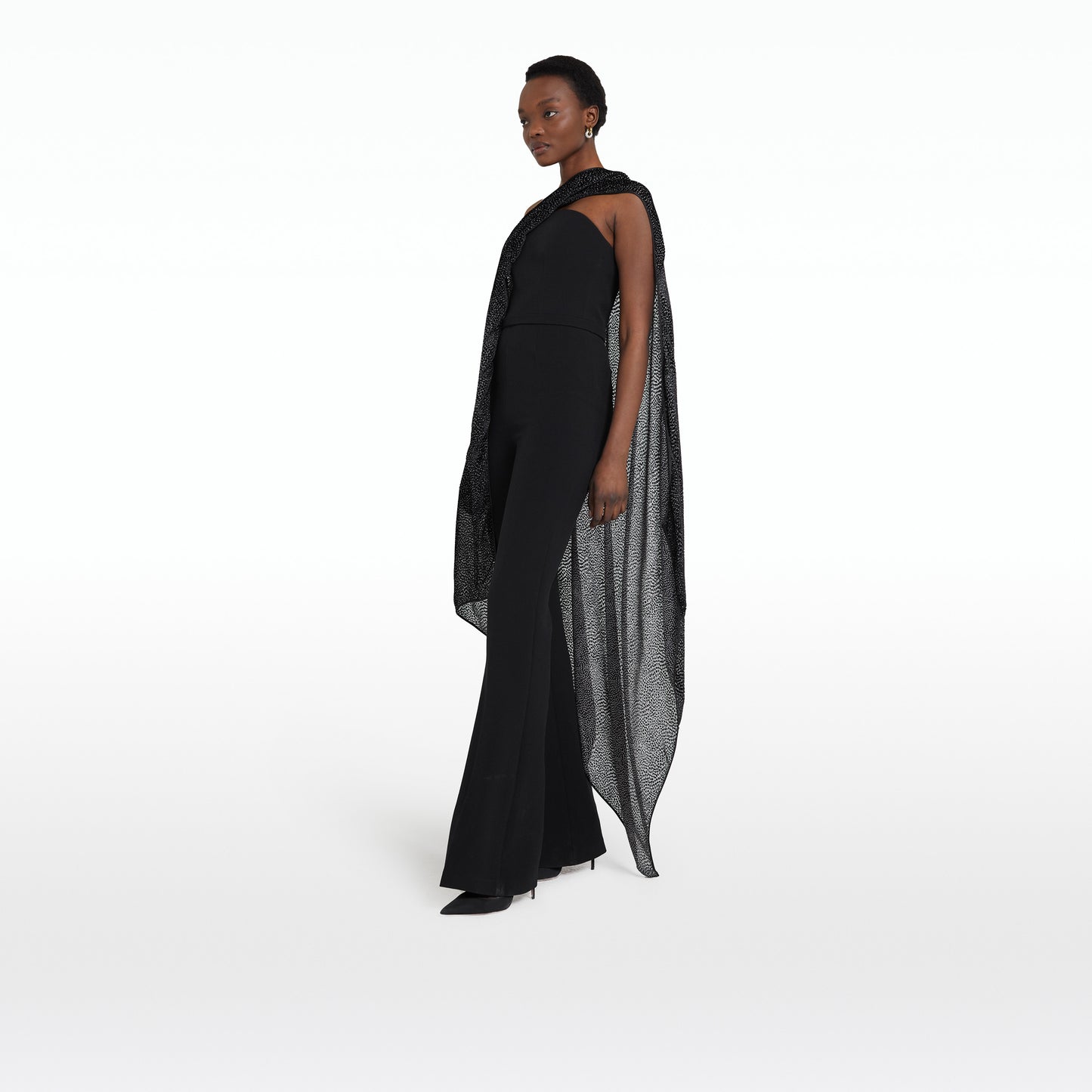 Giana Black Cape