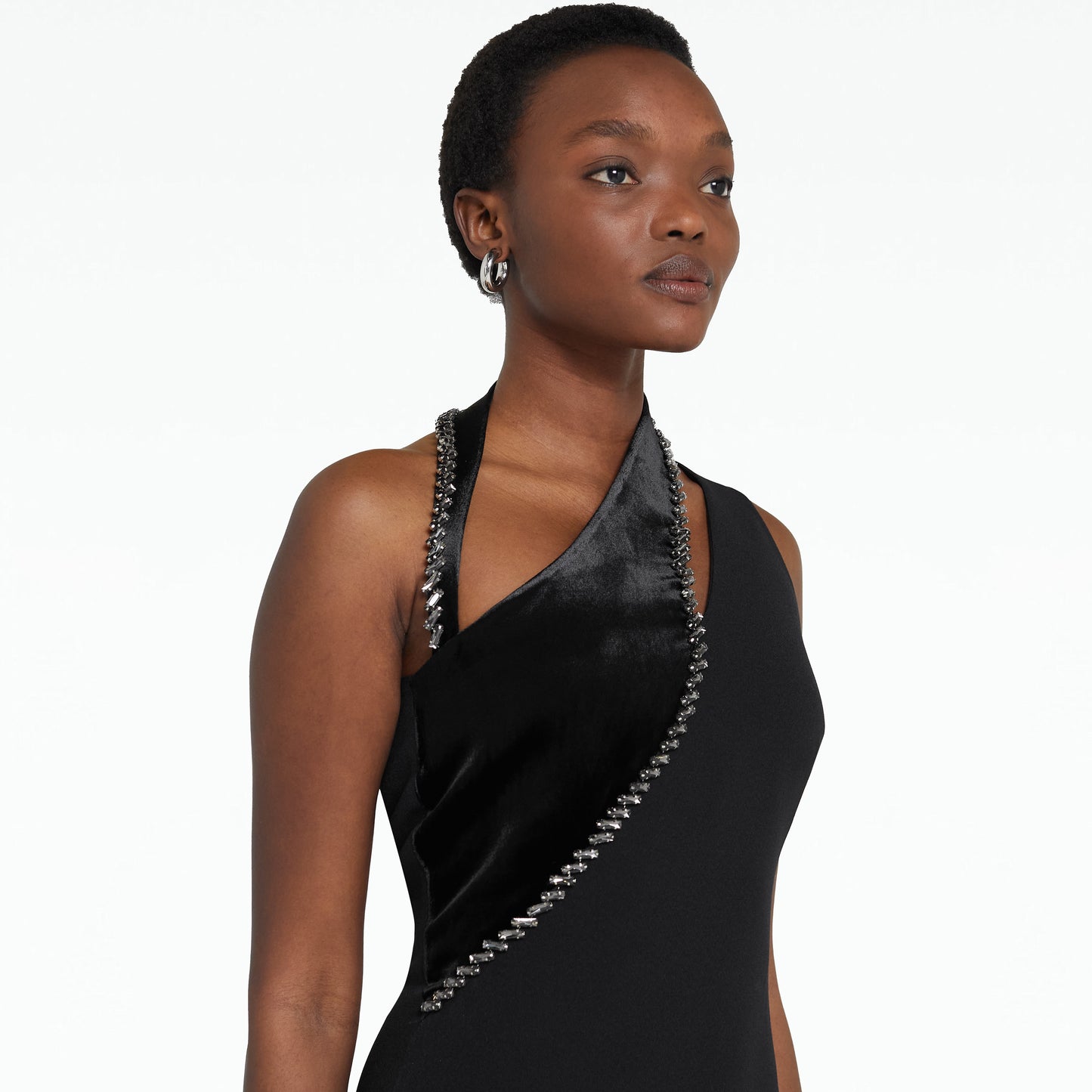 Alto Black Midi Dress
