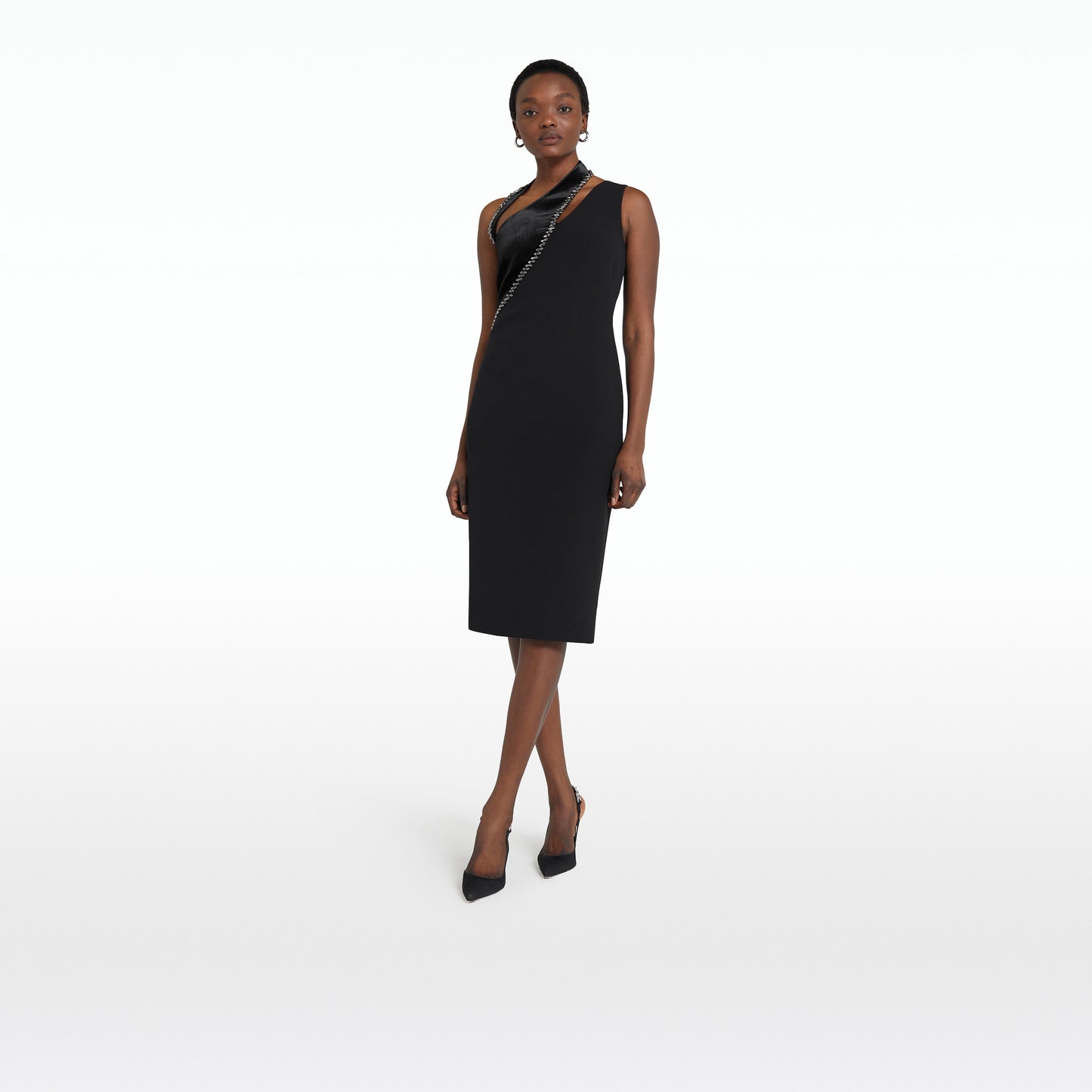 Alto Black Midi Dress