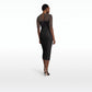 Anghelina Black Midi Dress