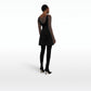 Amala Black Short Dress