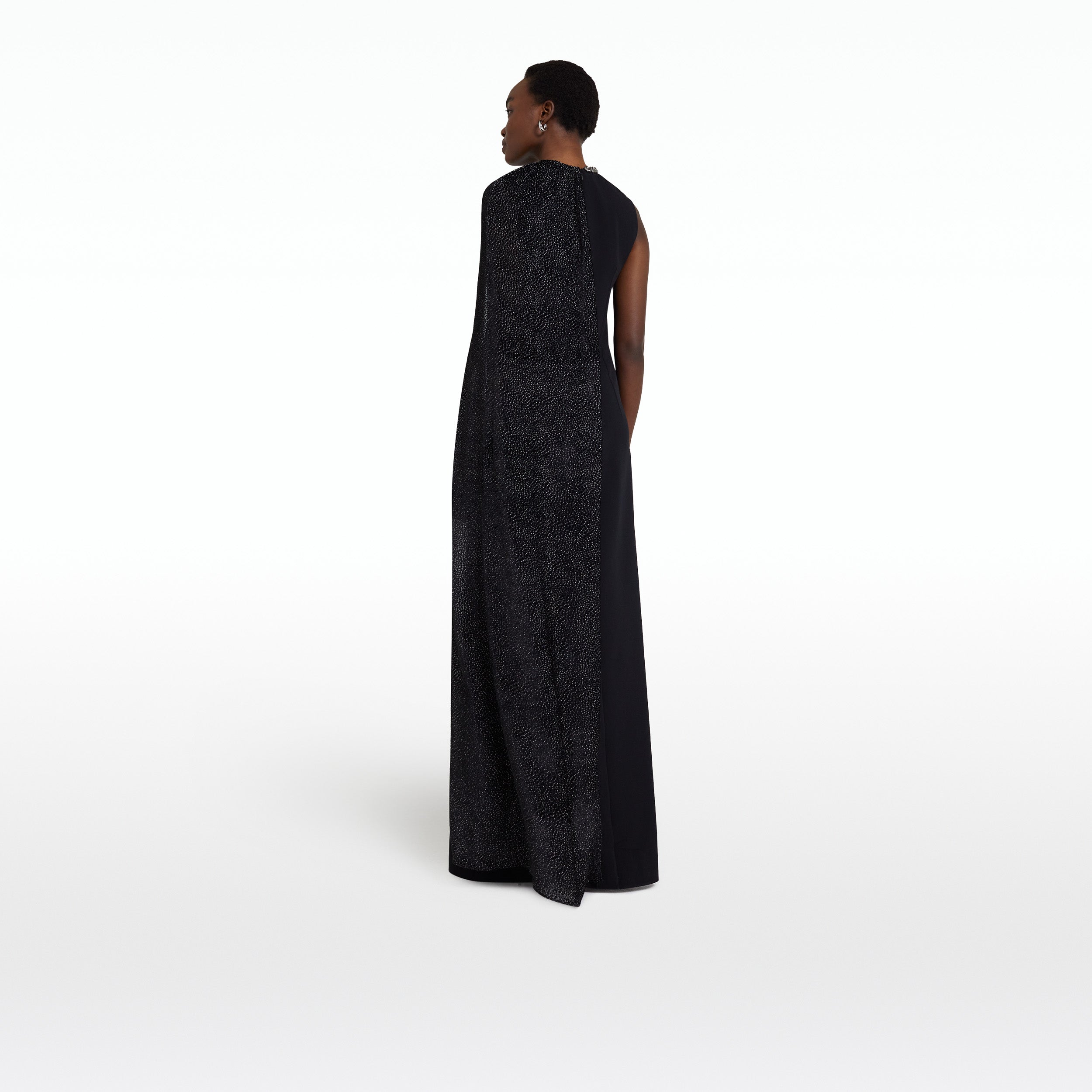 Asan Black Long Dress