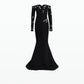 Sonya Black Long Dress