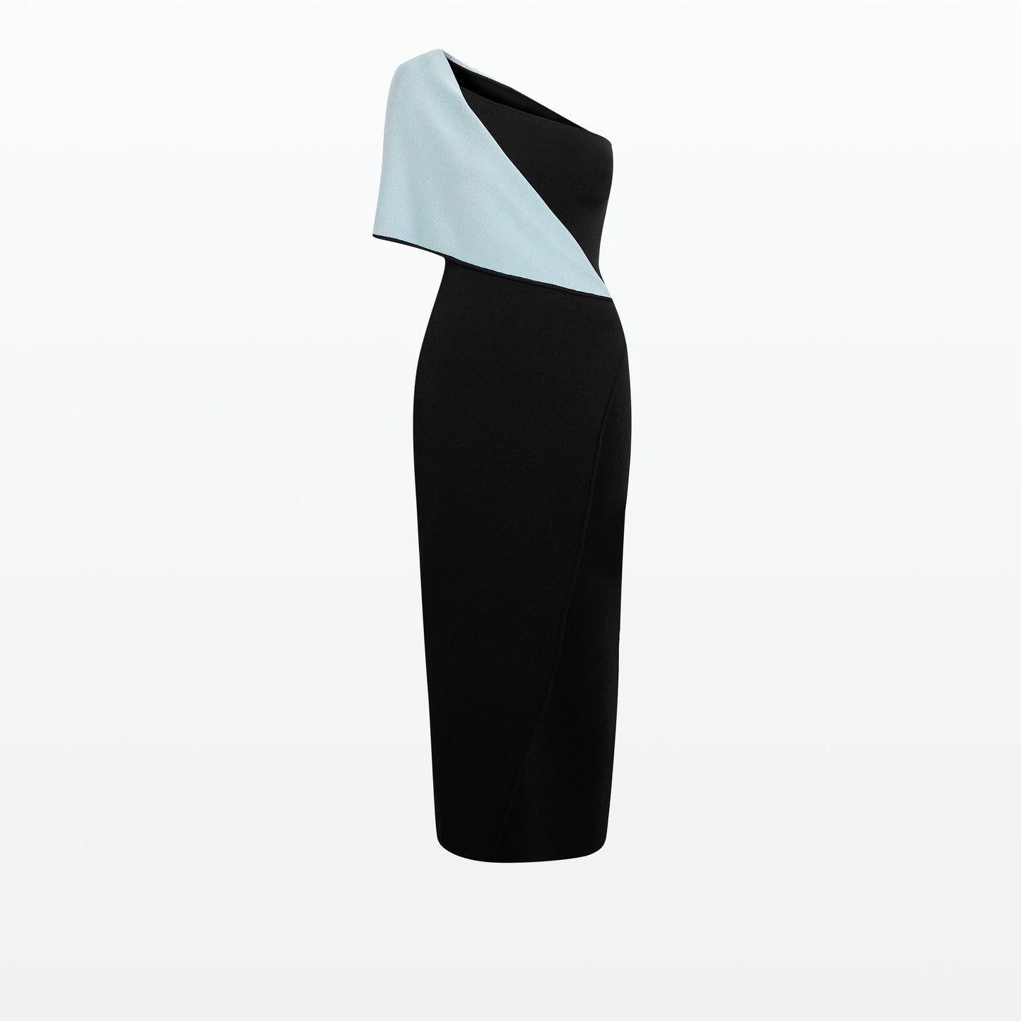 Kristine Black & Brunnera Knit Dress