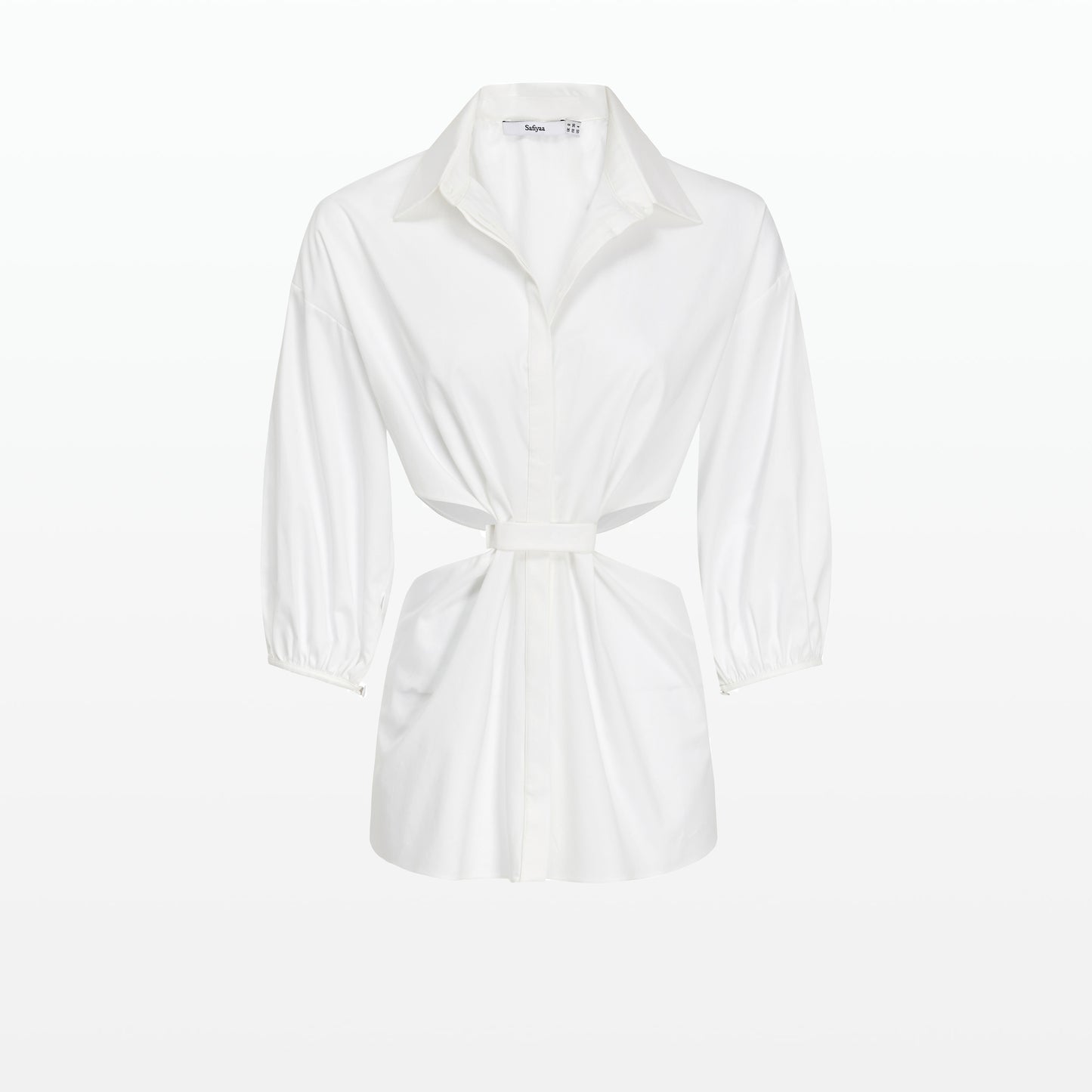 Stella White Cotton Shirt