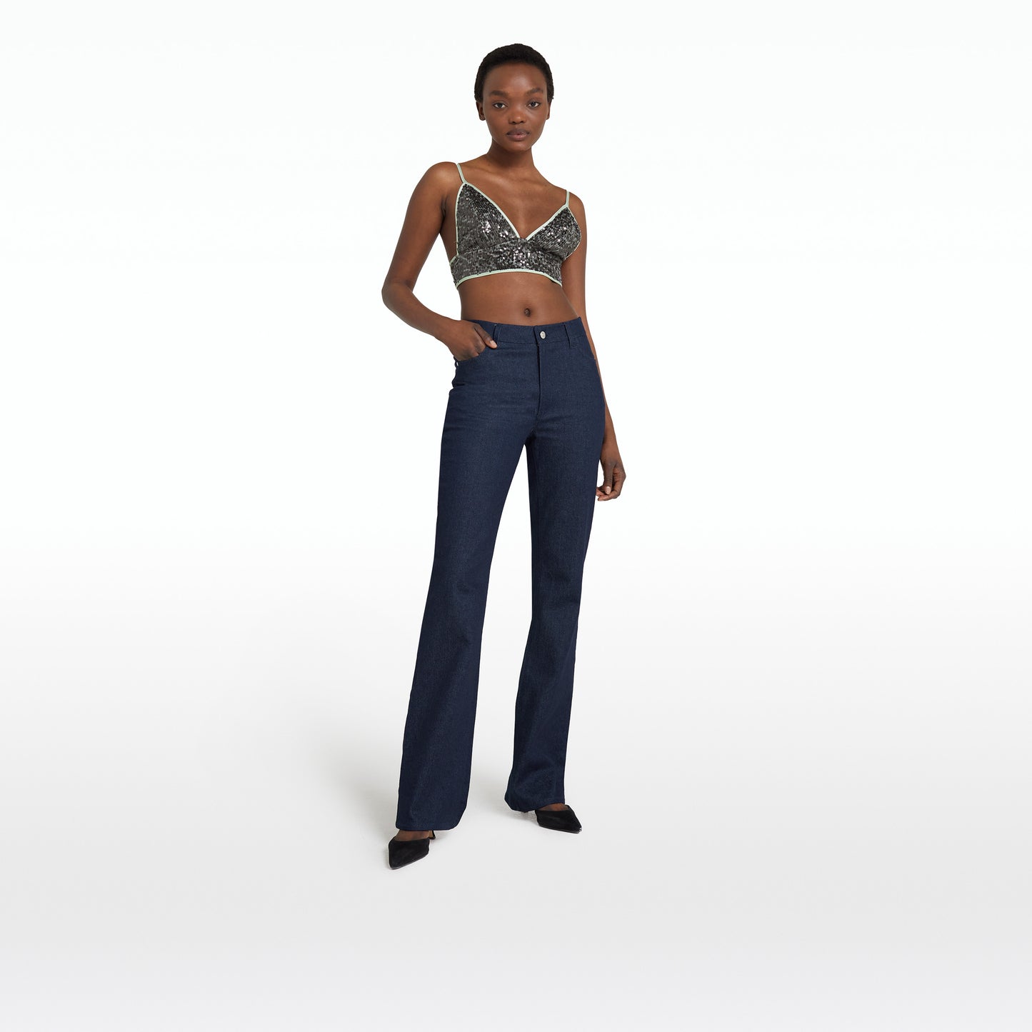 Charlotte Smoke & Aloe Top