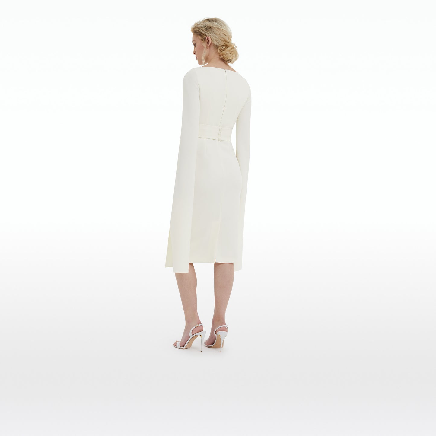 Octavia Ivory Midi Dress