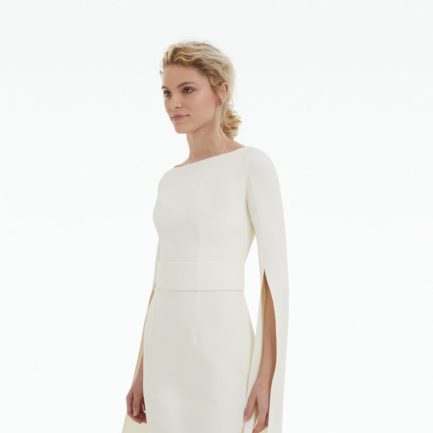 Octavia Ivory Midi Dress