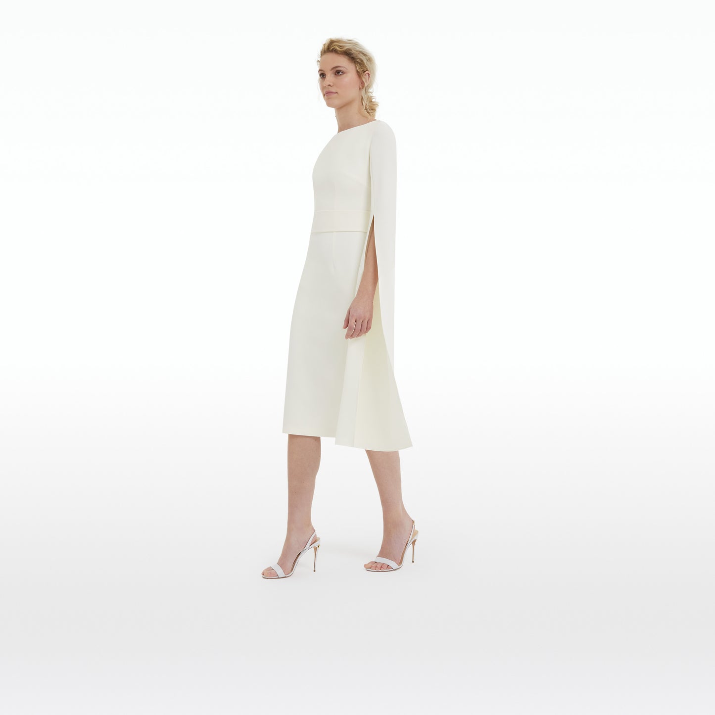 Octavia Ivory Midi Dress