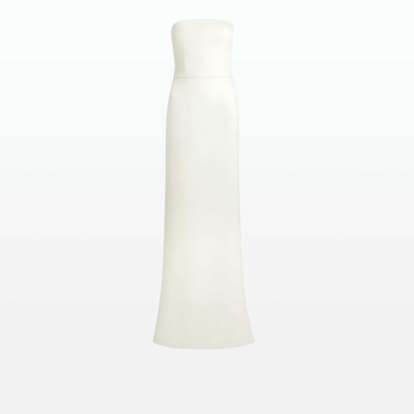 Soshin Ivory Strapless Dress