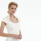 Rubena Curled Leaf Embroidered Dress