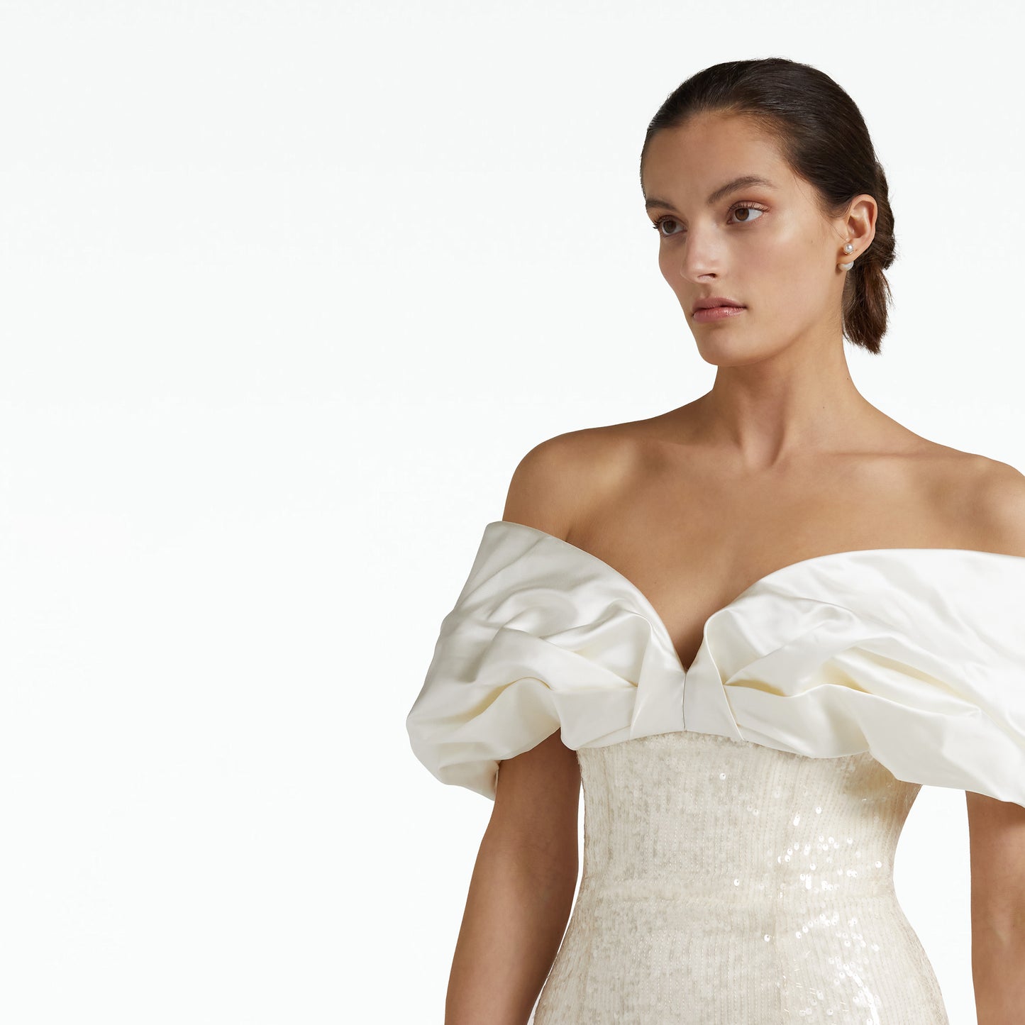 Dianelli Ivory Short Dress