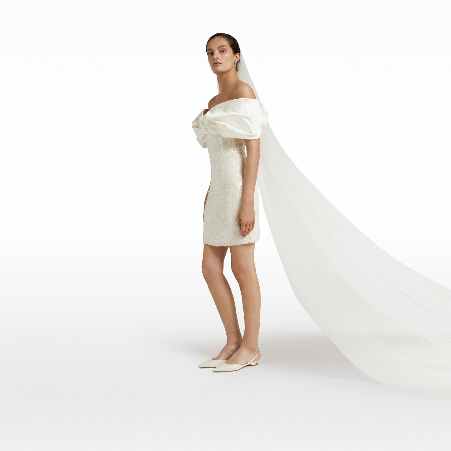 Dianelli Ivory Short Dress