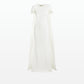Ginkgo Embroidered Ivory Long Dress