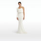 Aria Ivory Long Dress