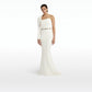 Aria Ivory Long Dress