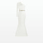 Aria Ivory Long Dress