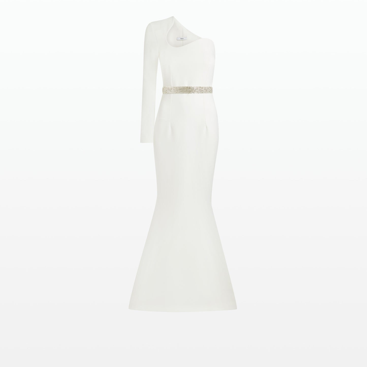 Aria Ivory Long Dress
