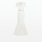 Logan Ivory Long Dress