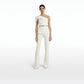 Xebe Ivory Top With Embroidered Belt