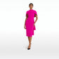 Kalika Wild Strawberry Midi Dress