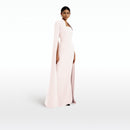 Amari Pale Pink Bolero With Soshin Dress – Safiyaa London