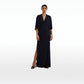 Oro Midnight Navy Long Dress