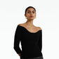 Clara Black Knit