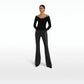 Clara Black Knit