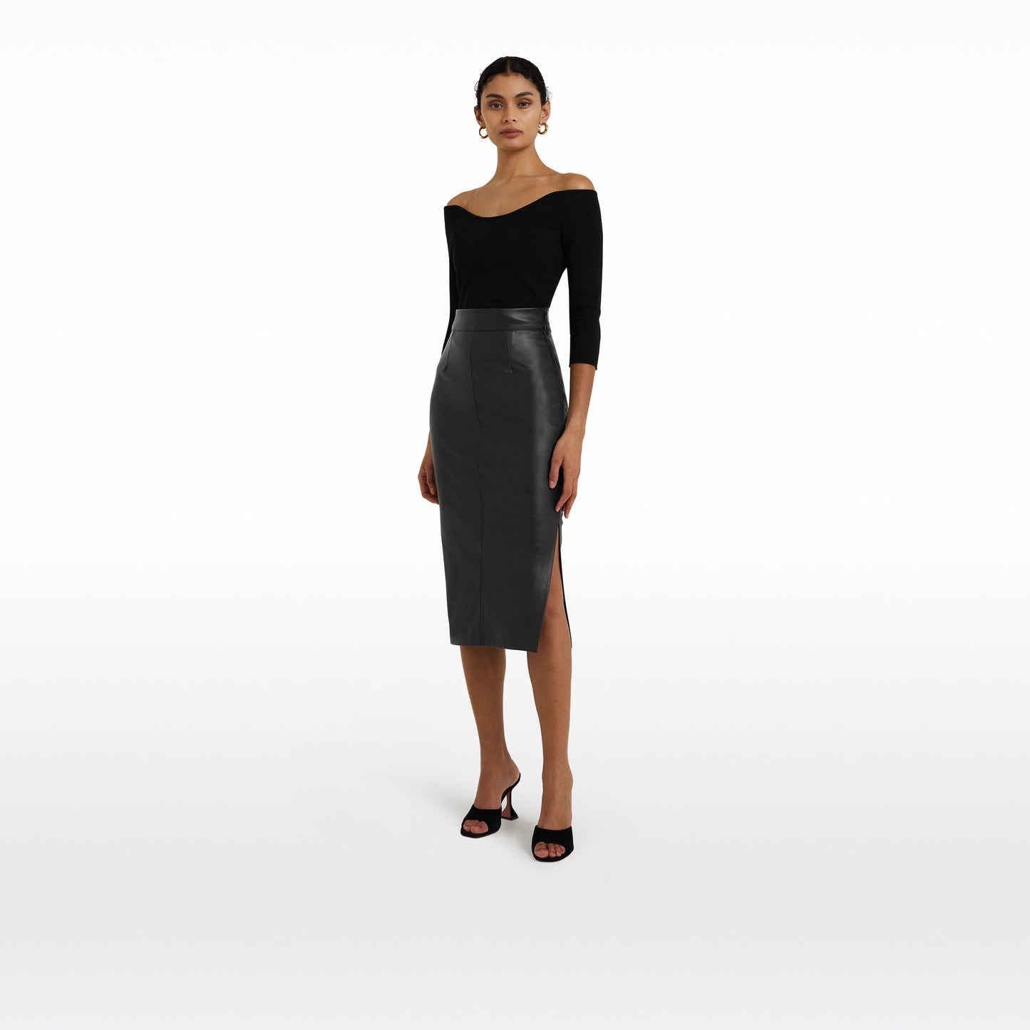 Clara Black Knit