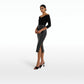 Clara Black Knit