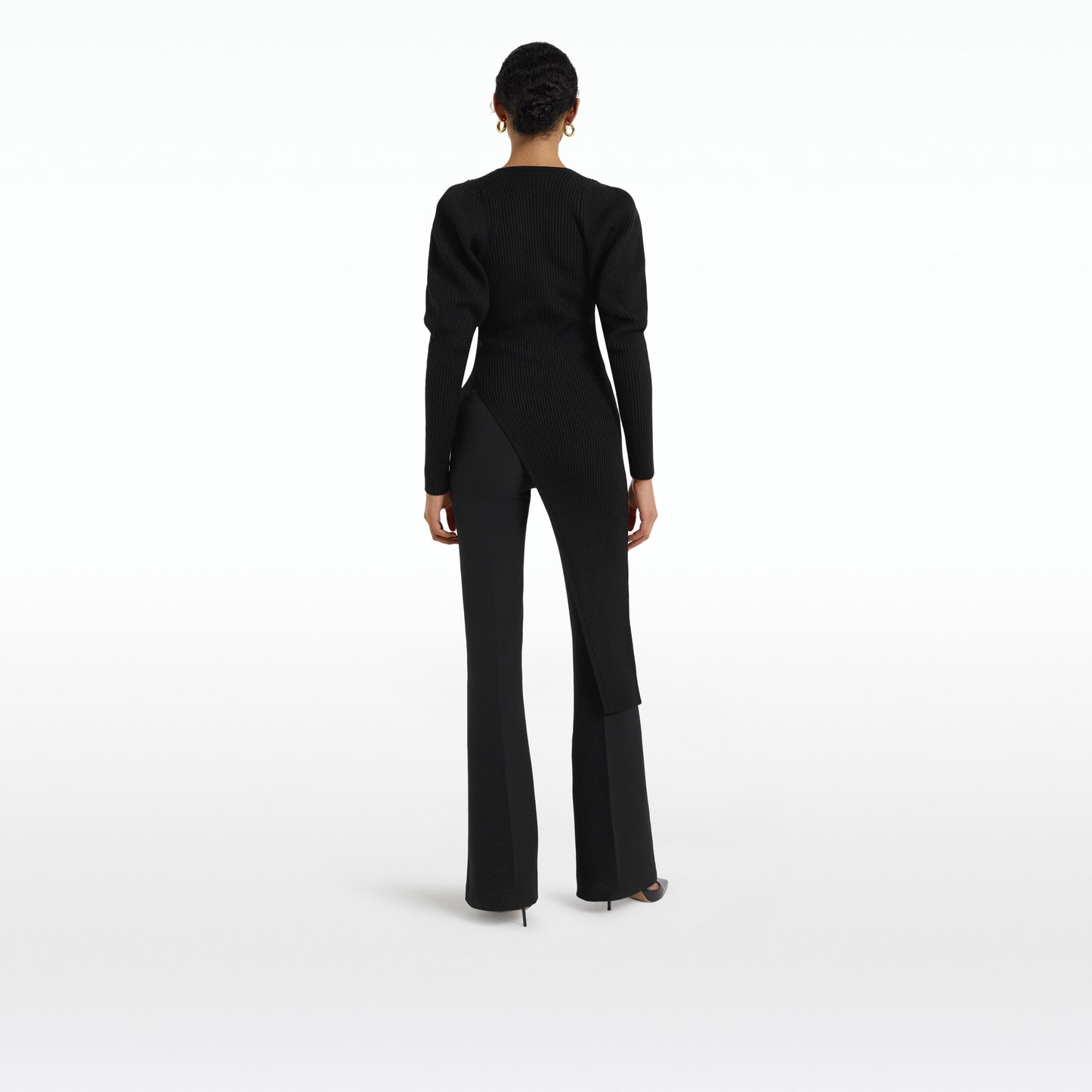 Louise Black Knit