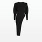 Louise Black Knit