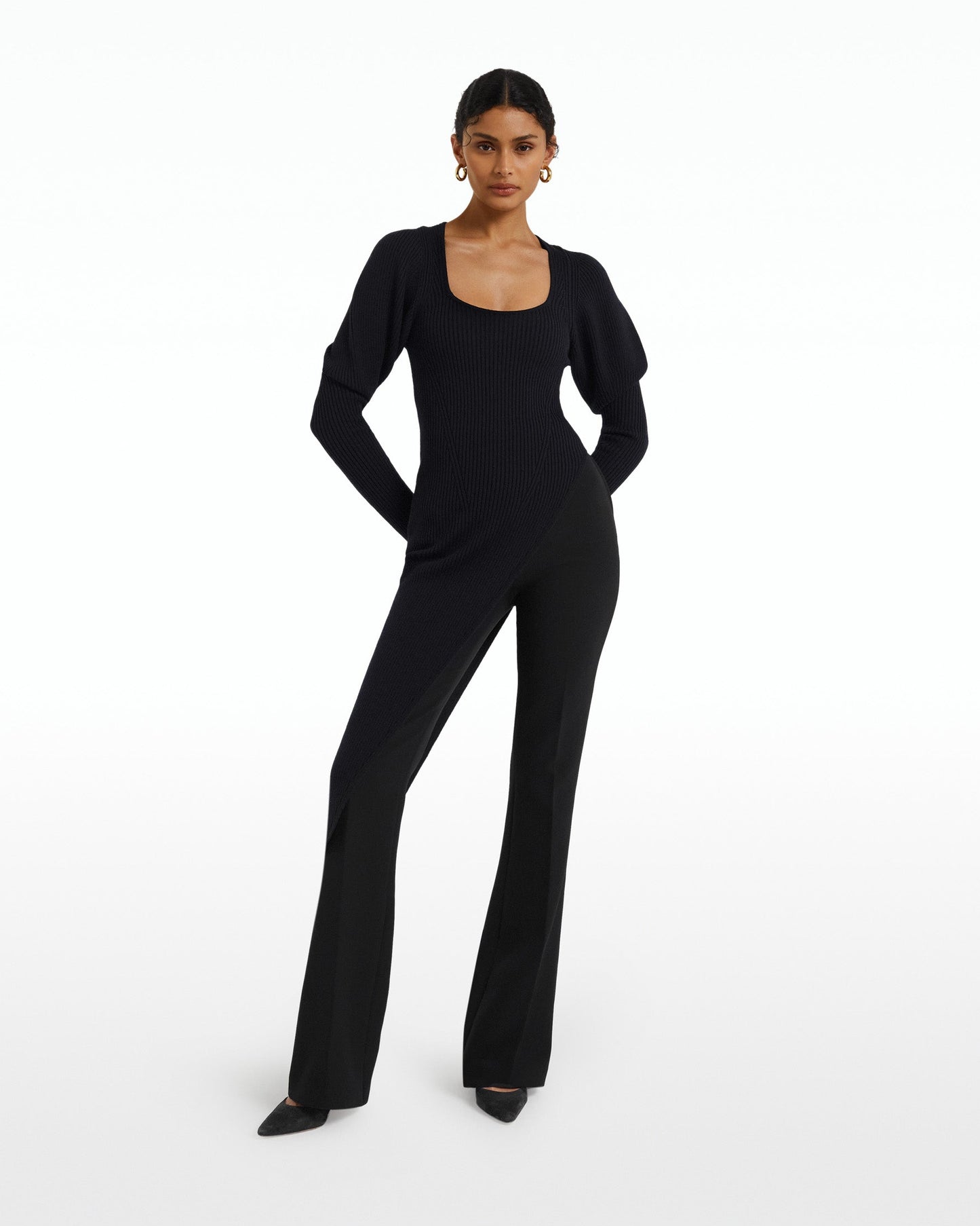 Louise Navy Knit