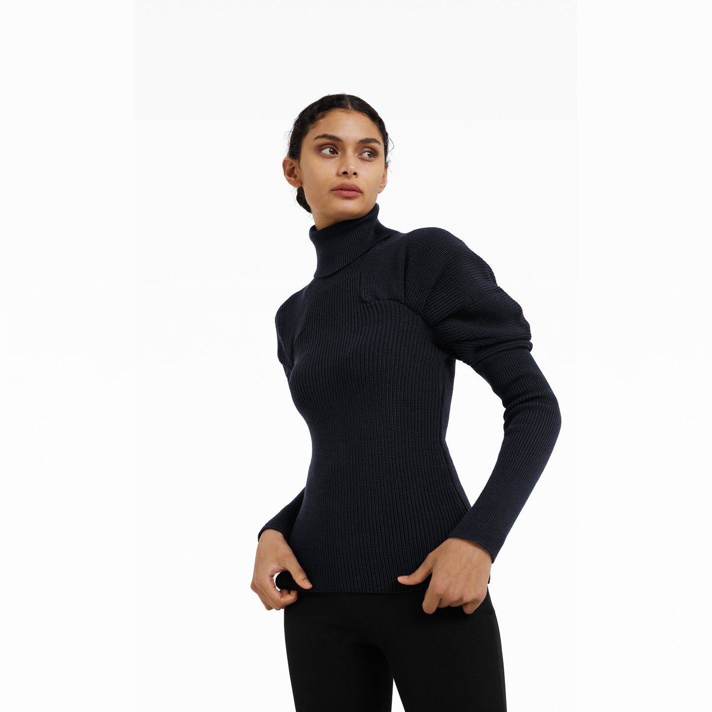 Karine Navy Knit